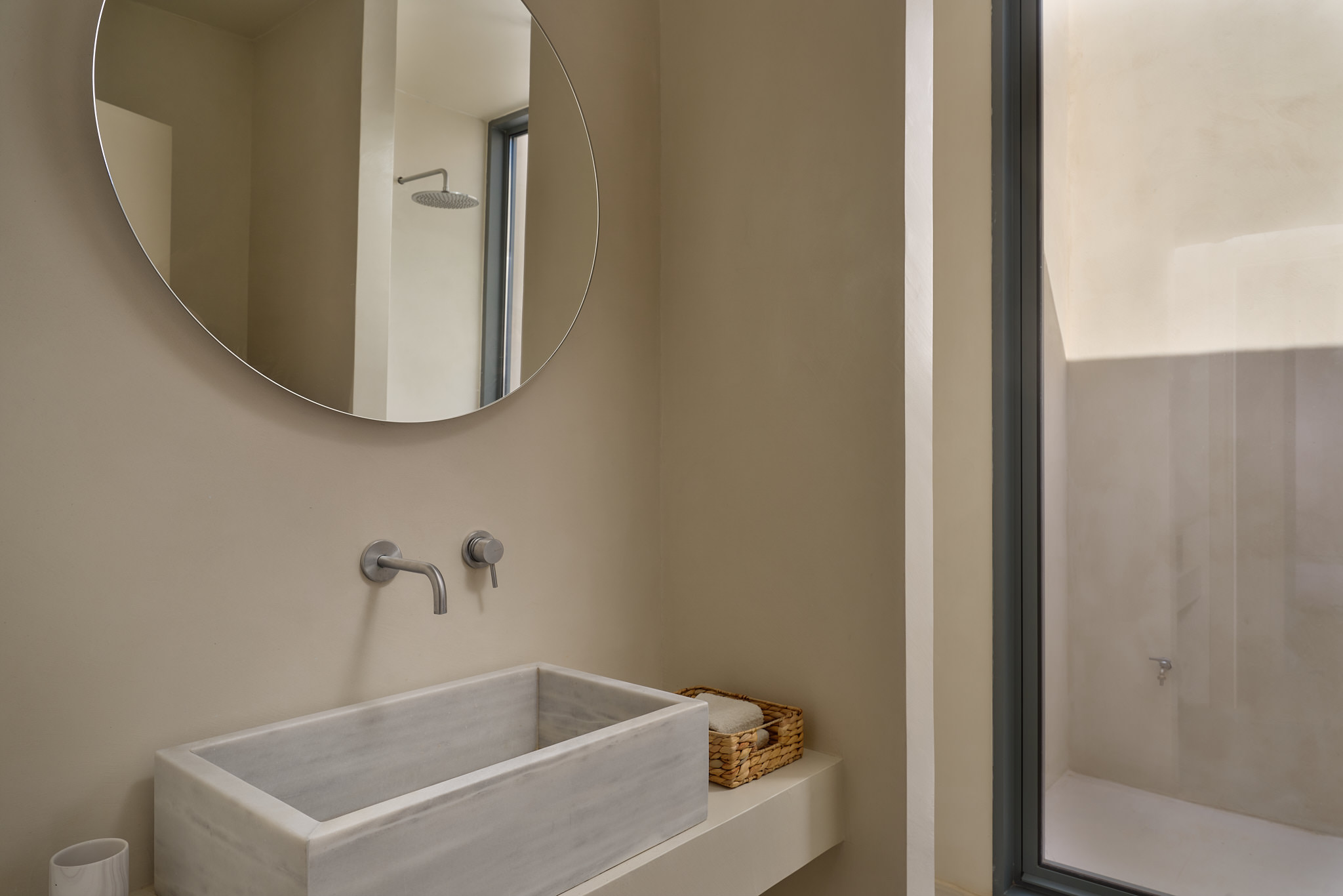 The modern architect-designed bathroom.