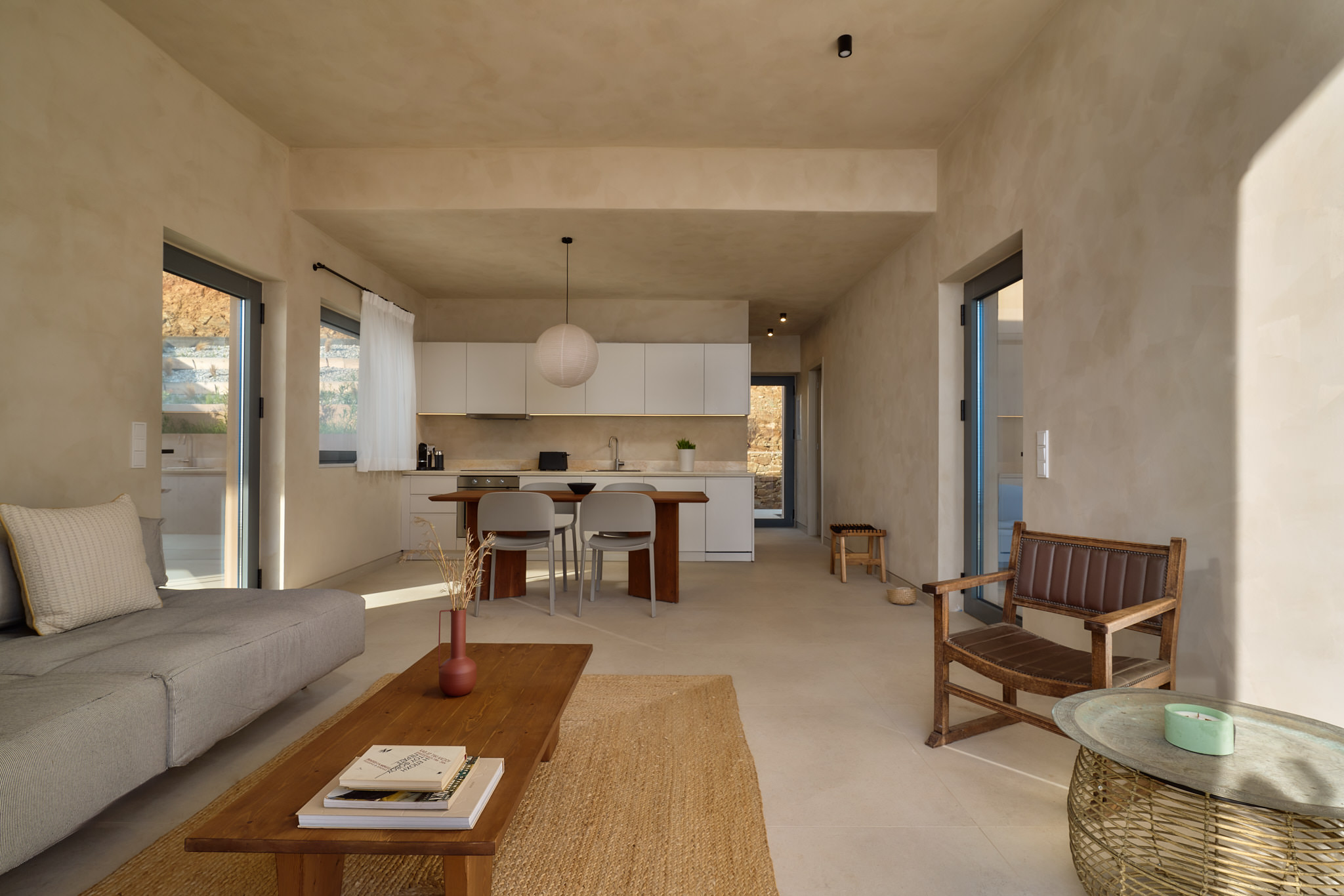 The "3rd suite" features another spacious living room area, with fully equipped kitchen for ultimate comfort. A bedroom & bathroom is also available.